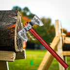 NEDFOSS Thor 16" Throwing Axe 2 Pack, Professional Throwing Axes and Tomahawks. Perfect for Axe Throwing Game for Backyard, Recreation, Competition, Gifts for Men Women（2pcs）
