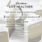 GirlyMan Natural Body Wash - Made with Olive Oil & Aloe Extract, No Artificial Fragrance, PH Balanced, Gentle Formula, Nourishing Ingredients, Family Owned (Lavender)