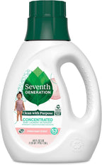 Seventh Generation Concentrated Baby Laundry Detergent, Stain Fighting Formula, Fresh Scent, 40 oz (53 Loads)