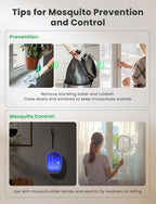 YISSVIC Electric Fly Swatter Foldable Bug Zapper Racket 2 in 1 Mosquito Killer with Purple Attractant Light Rechargeable 1800mAh for Indoor Home Backyard Patio Camping