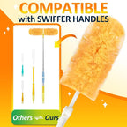 Duster Refills 50 Counts, 360° Heavy Duty Multi Surface Duster Refills for Cleaning, Compatible with Swiffer Dusters