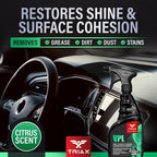Triax Vinyl, Plastic & Leather VPL Premium Cleaner with UV Shield, Leather Scent (1 Gallon)