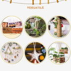 Garden Twine 3mm, 328 Feet Natural Jute Twine for Garden, Crafts, Gifts Wrapping, Packing and Home Decor