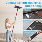 Mop Replacement Pads for Ocedar H2prO Flat Mop, 4 Pack Mop Refills for O-Cedar H2pro Flat Mop, Machine Washable Reusable Microfiber Mop Heads Replacements for Ocedar H2 Pro Mop