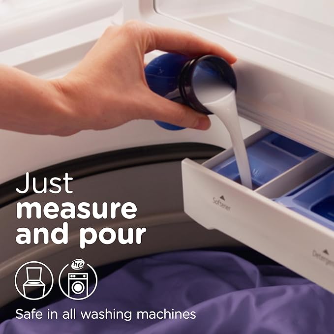 Downy Ultra Soft Fabric Softener Liquid, Calm, Lavender and Vanilla Bean, 26 fl oz, 39 Loads