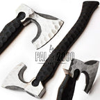 Splitting Axe Camping Chopping Hatchet Viking Tomahawk Battle Hunting Outdoor Solid Wood Handle 9811