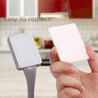 Dish Brush with Handle,Non-Scratch Dishwand with 5 Sponge Refills for Pans, Pots, Sink & Tubs,White