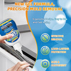 Mold Stain Cleaner Gel, 8 Fl oz Washing Machine Cleaner for Pools, Toilets, Doors and Windows, All-Purpose Household Remover Gel for Washing Machine Seal, Bathroom Grout, Shower Caulk, Tile, Sink