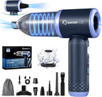 Car Vacuum Cleaner- 3 in 1 Cordless Handheld Vacuum Cleaner, 13000Pa High Power Car Vaccum Cleaner with Brushless Motor,Adjustable Cars Vaccum Portable Cordless for Cars,Desktop-DBS03