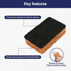 8.6oz Drywall Patch Repair Kit - Professional All-in-1 Tool Set (Scrapers/Sandpaper/Texture Sponge/Gloves/Putty Knife) for Fast Wall Hole Repair