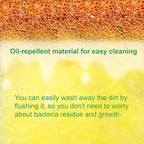 Cleaning Sponge,32 Pack Dual-Sided Dishwashing Sponge for Kitchen, Cleans Fast Without Scratching,Eco Safe on Non-Stick Cookware,Scrub Pads for Dishes,Pans All at Once