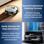 1L Floor Cleaner,Compatible with ECOVACS DEEBOT T30S COMBO / T30S / X2 COMBO / X2 OMNI / T20 OMNI / X1 OMNI / X1 TURBO / T10 OMNI / X9 Pro OMNI,Deep Cleans for Multiple Hard Floors.(2 bottle)