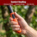 AGRICUT Extendable Garden Loppers Anvil - Tree Trimmer 2" Cut Capacity Hedge Clippers with Sharp High Carbon Steel Blade Hand Loppers for Cutting Branches