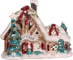 Blue Sky Clayworks 15598 Angel Tree Inn Candle House, 8.3-inch Length