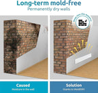 ELIAS Mold killer - Black mold remover for walls without chemicals - Wall heating for every room - Powerful anti-mold heating as an alternative to moldspray - Permanently mold-free (1, Set of 2)