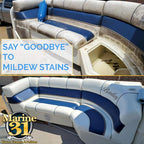 Marine 31 Mildew Stain Remover & Cleaner | Multi-Surface Cleaner for Boats, Marine, Bathroom & Patio | Removes Mildew & Stains | Powerful Formula | M31-370-20OZ | 20oz