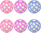 Dryer Balls – Patented Silicone Guard, Natural Wool Core, Super Anti-Tangle & Saves Drying Time, Reduces Static & Noise, Natural Fabric Softener, XL 3" Pack of 6