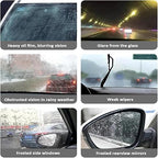 Q4 Glass Cleaner,Ogas Glass Emulsion,Glass Emulsion Cleaner-Professional Windshield Purification Paste for Car & Home-Deep Cleaning for Stubborn Water Spots,Grease,and Dust (1pc)