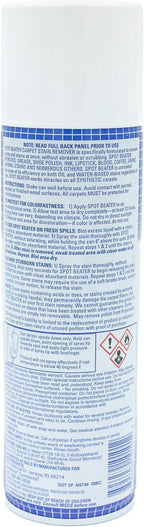 Instant Carpet Spot Remover for Fresh, Old & Stubborn Stains Such as Oil, Grease, Ink, Lipstick, Coffee, Pet Stains & More, 16 Oz, Pack of 3