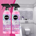 Gefanly Bathroom Cleaner, 10 Fl Oz Powerful Pink Bathroom Cleaner Spray, Bathrooms Descaler Foam Cleaners for Sink Tub Floor Tile (1pcs)