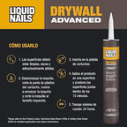 Liquid Nails Drywall Advanced 28 oz. Off-White Latex-Based Interior Drywall Adhesive, 12 Pack