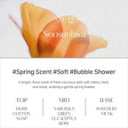 hetras Textile Perfume | Soosunhwa - Elegant Daffodils Scent | Long-Lasting Subtle Fragrance Wrinkle Release Spray | Travel-Size Linen Freshener | Made with Natural Essential Oils, 2.7 fl. oz.