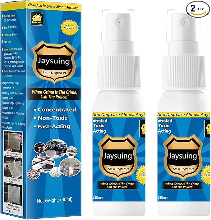 2Pack All Purpose Cleaner Spray, Magic Degreaser,Kitchen Cleaner Spray Degreaser