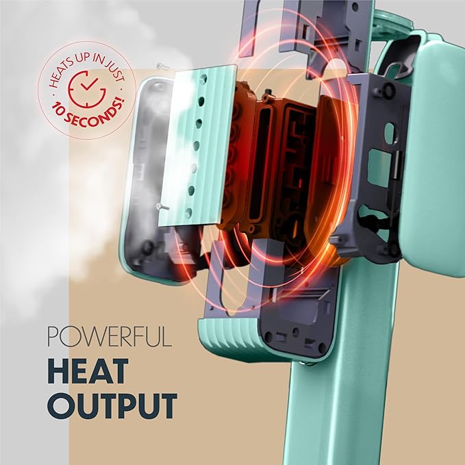 Portable Steamer for Clothes, Professional Handheld Garment Steamer 15s Fast Heat-up, 70ml Water Tank, 900W Mini Steam Iron for Home and Travel