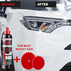 menzerna Deep Scratch Remover Kit I Car polishing Set with Menzerna Heavy Cut 1000 (16oz) and 6 Inch Polishing Pad I Deep Scratch Remover Kit for All Types of Vehicles