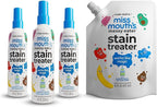 Miss Mouth's Messy Eater Stain Treater Ultimate Refill Bundle with - 4oz 3 Pack Stain Remover and 16oz Refill Pouch
