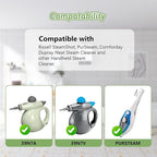 4Pack Microfiber Cloths for Handheld Steam Cleaner Compatible with Bissell Steam Shot, Comforday, PurSteam, Wagner Spraytech, Universal Washable Steam Cleaner Accessories