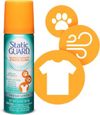 Static Guard Fabric Spray, Fresh Linen Scent, 1.4 Ounce Can