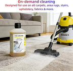 RM519 Sofa, Bed Sheet, Curtain, Fabric, 1L Carpet Cleaner. Compatible With Kärcher Puzzi 8/1, 10/1 SE BRC Series. All Upright And Compact Deep Carpet Cleaners(2 PCS)