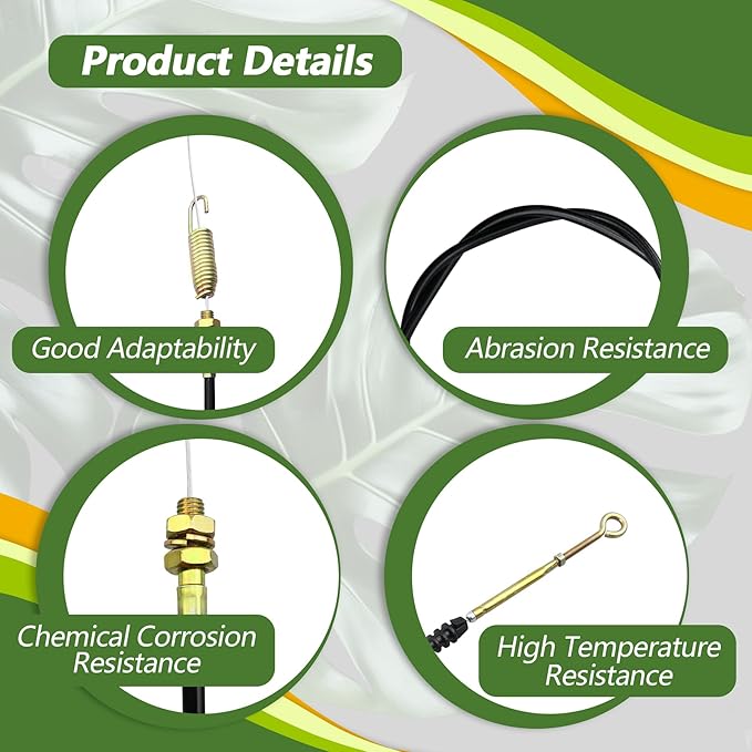 946-1117 Clutch Cable Fit for Cub Cadet RT65H RT65 RT65E RT65ES FT24 Tillers Replace 746-1117