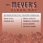 Mrs. MEYER'S CLEAN DAY Multi-Surface Everyday Cleaner, Gingerbread Scent, 16 Fl Oz Bottle, (Pack of 2)