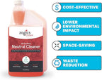 Zogics All Surface Neutral Cleaner – Floor Cleaner Solution with a Low Toxicity Formula and Neutral pH for All Surfaces, Each Bottle Makes up to 16 Gallons
