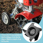 Upgrade 1622 Power Tiller Tines Compatible with Man-tis 7222, 7225, 7260, 7261, 7262, 7920, 7924, 7940 Tiller/Cultivators, Till up to 10-Inch deep and 9-Inch, It Can Effectively Loosen and Treat Soil