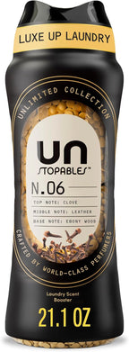 Downy Unstopables Unlimited Collection In-Wash Laundry Scent Booster Beads, No. 06, Fine Fragrance, Long-Lasting Fresh Scent Beads, 21.1 oz