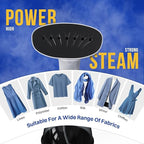 Steamer for Clothes 1350W, Clothes Steamer for Home, Office, Travel, Upgraded 400ML Large Capacity Water Tank, Wrinkle Remover