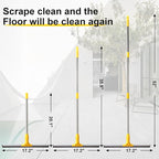 Yellow Stainless Steel Squeegees