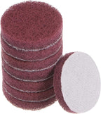 HARFINGTON 8pcs Drill Power Brush 2 inch Tile Scrubber Scouring Pads 800 Grit for Bathroom Kitchen Household Cleaning