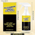 2PCS Multi-Purpose Stain Remover, All Purpose & Stain Remover For Kitchen, Bathroom, Car. Its Effectively Removes Hard Water Stains, Rust, Yellowing, And Stubborn Residues.