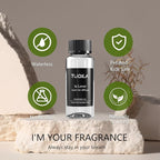 Hotel Luxury Essential Oil for Waterless Diffusers, La Lover Scent 120ML Fragrance Oil for Cold Air Diffuser, Natural Home Aromatherapy Scented