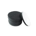 8PCS 5'' Scrubber Scouring Pads, Drill Powered Brush Tile Scrubber Scouring Pads for Furniture Automotive Cleaning, Rust Removal, Gray