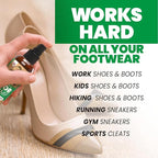Uncle Todd's Shoe Deodorizer Spray - Proven & Powerful Enzyme Formula Spray for Shoe Odor Elimination in All Footwear (Mountain Fresh)