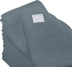 Avalon Towels Terry Bar Mop Towels (Value Pack of 60) Size 14"x17" – Absorbent and Durable, Multipurpose Cleaning Rags, Cotton Cleaning Cloths, Terry Cloth Rags, Reusable Shop Rag (Grey)