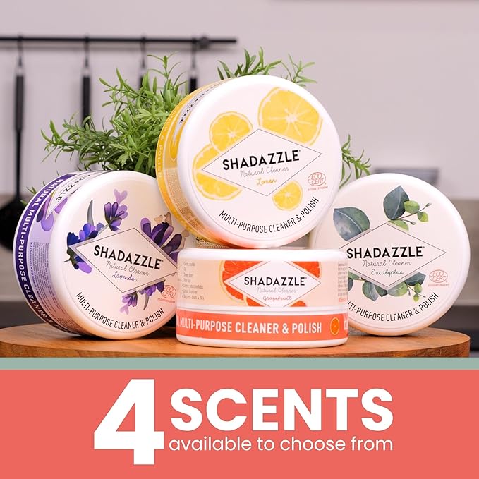 Shadazzle Natural All Purpose Cleaner and Polish – Eco friendly Multi-purpose Cleaning Product (1 Pack, Grapefruit)