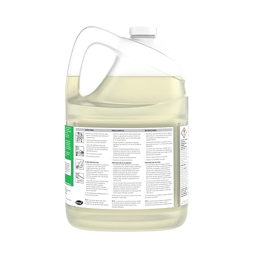 Diversey Floor Science CBD540458 Professional Cleaner and Restorer Spray Buff, Cleans & Shines with Citrus Scent, Ready-to-Use, 1-Gallon (Pack of 4)