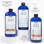 CANDE Mop Soap - Highly Scented Mop Soap, Luxury Floor Cleaner, Premium Fragranced Floor, Streak-Free Shine, 32 oz (Bourbon Vanilla)