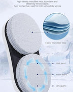 Window Cleaner Robot, Smart Cleaning Robot with 2800Pa Strong Suction, Glass Vacuum Robot with Remote Control, for Indoor/Outdoor Windows Mirror